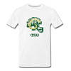 Tecmo Bowl | Colorado State Distressed Logo Color - white