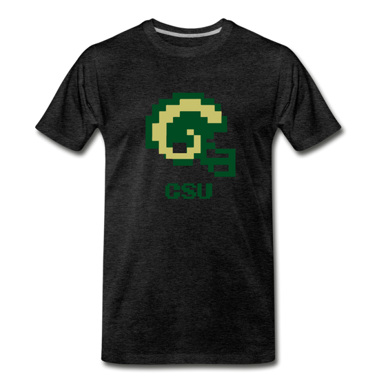 Tecmo Bowl Colorado State Classic Logo Color - charcoal gray