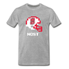 Tecmo Bowl | NC State Classic Logo - heather gray