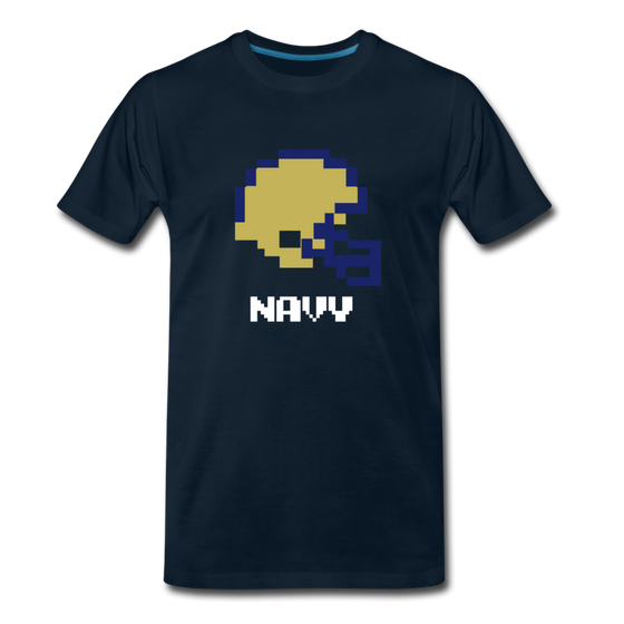 Tecmo Bowl | Navy Classic Logo - deep navy