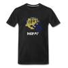 Tecmo Bowl | Navy Distressed Logo - black