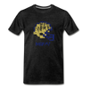 Tecmo Bowl | Navy Distressed Logo Color - charcoal gray