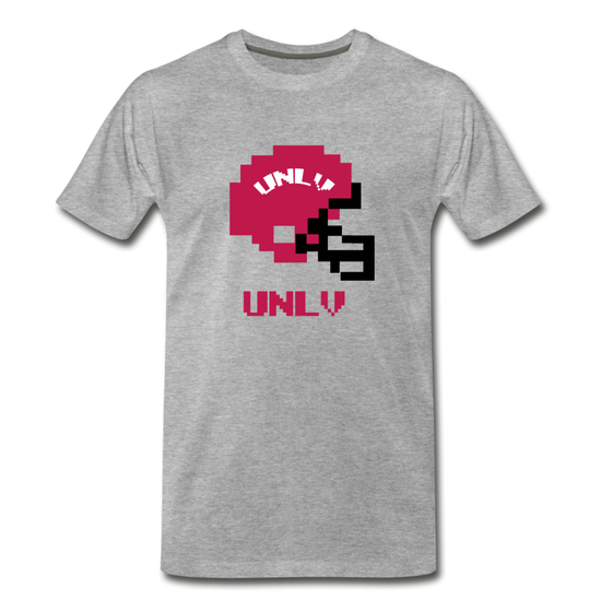 Tecmo Bowl | UNLV Classic Logo Color - heather gray