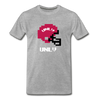 Tecmo Bowl | UNLV Classic Logo - heather gray