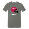 Tecmo Bowl | UNLV Classic Logo - asphalt gray