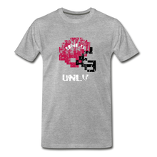  Tecmo Bowl | UNLV Distressed Logo - heather gray