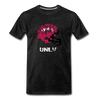 Tecmo Bowl | UNLV Distressed Logo - charcoal gray