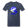 Tecmo Bowl | Air Force Classic Logo Color - heather blue