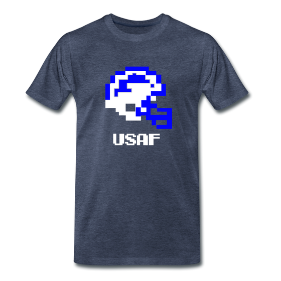 Tecmo Bowl | Air Force Classic Logo - heather blue