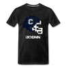 Tecmo Bowl | UCONN Distressed Logo - charcoal gray