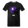 Tecmo Bowl | Northwestern Classic Logo - charcoal gray