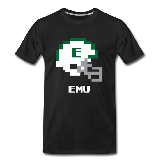 Tecmo Bowl | Eastern Michigan Classic Logo - black