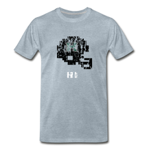  Tecmo Bowl | Hawaii Distressed Logo - heather ice blue