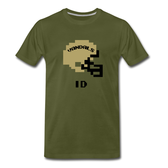 Tecmo Bowl | Idaho Classic Logo Color - olive green