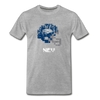 Tecmo Bowl | Nevada Distressed Logo - heather gray