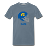 Tecmo Bowl | San Jose St Classic Logo Color - steel blue