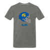 Tecmo Bowl | San Jose St Classic Logo Color - asphalt gray