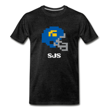  Tecmo Bowl | San Jose St Classic Logo - charcoal gray