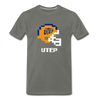 Tecmo Bowl | UTEP Classic Logo - asphalt gray