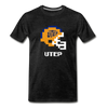 Tecmo Bowl | UTEP Classic Logo - charcoal gray