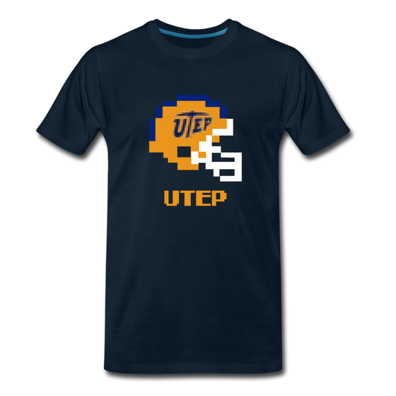 Tecmo Bowl | UTEP Classic Logo Color - deep navy