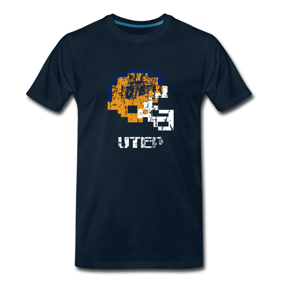 Tecmo Bowl | UTEP Distressed Logo - deep navy
