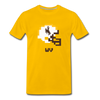 Tecmo Bowl | Wyoming Classic Logo Color - sun yellow