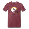 Tecmo Bowl | Wyoming Classic Logo Color - heather burgundy