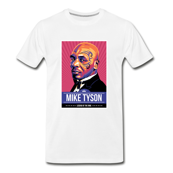 Legend T-Shirt | Mike Tyson - white