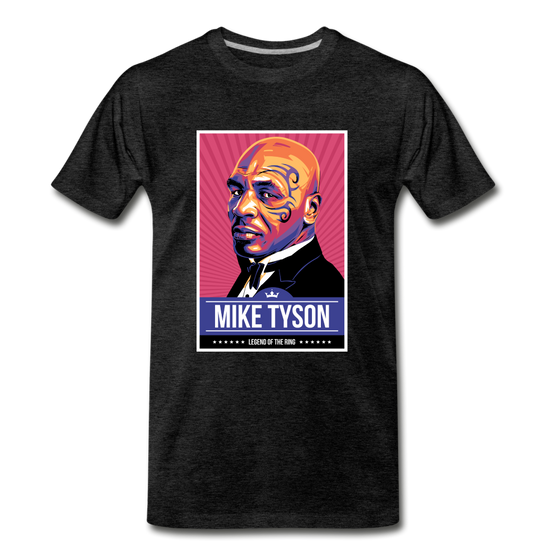 Legend T-Shirt | Mike Tyson - charcoal grey