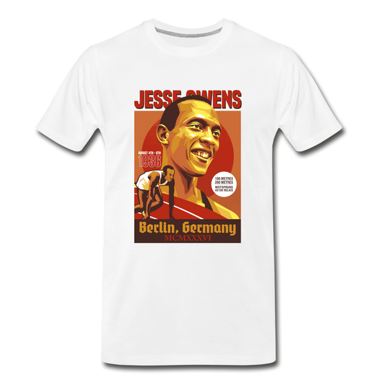 Legend T-Shirt | Jesse Owens - white