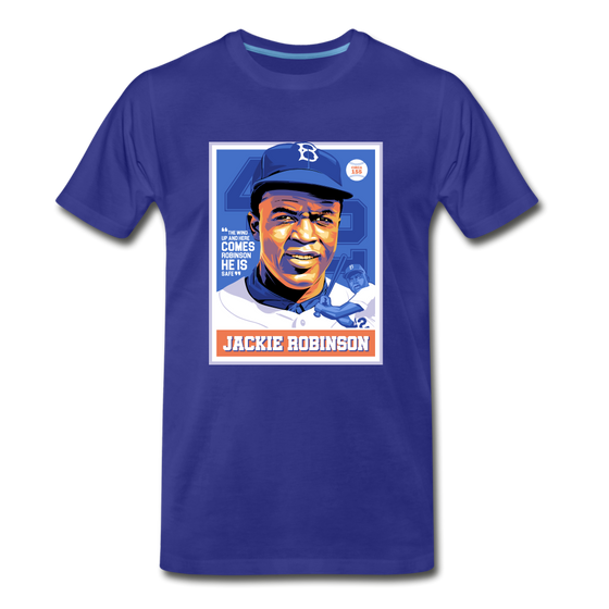 Legend T-Shirt | Jackie Robinson - royal blue