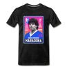 Legend T-Shirt | Diego Armando Maradona - charcoal grey
