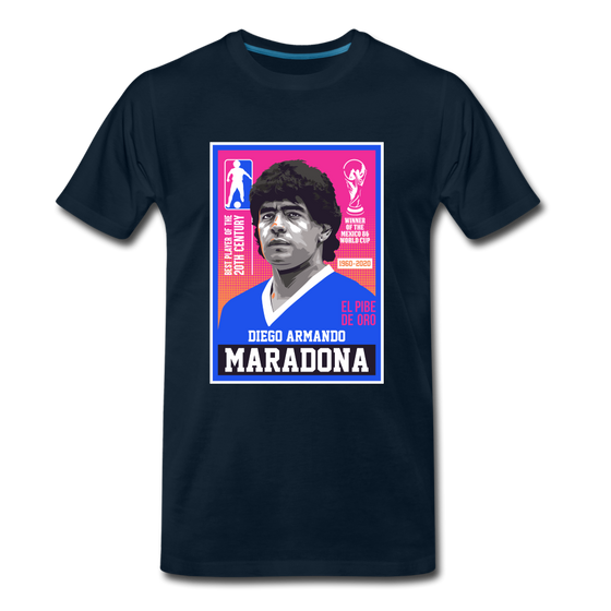 Legend T-Shirt | Diego Armando Maradona - deep navy