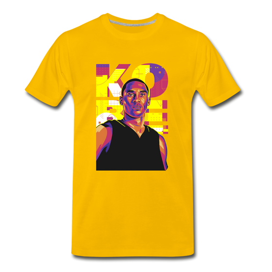 Legend T-Shirt | Kobe Bryant - sun yellow