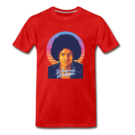Legend T-Shirt | Michael Jackson - red