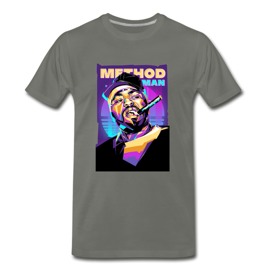 Legend T-Shirt | Method Man - asphalt gray