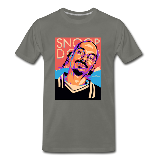 Legend T-Shirt | Snoop Dogg - asphalt gray