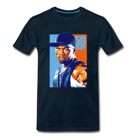 Legend T-Shirt | 50 Cent - deep navy
