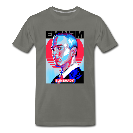 Legend T-Shirt | Slim Shady - asphalt gray