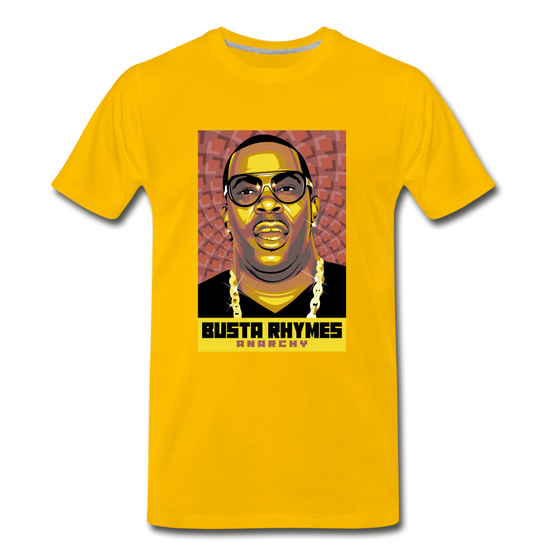 Legend T-Shirt | Busta Rhymes - sun yellow