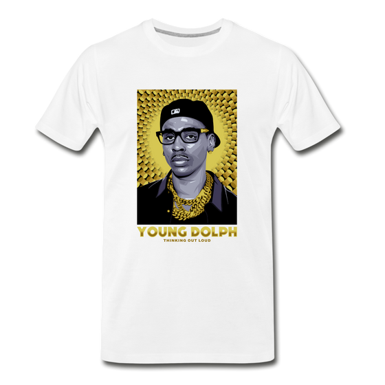 Legend T-Shirt | Young Dolph - white
