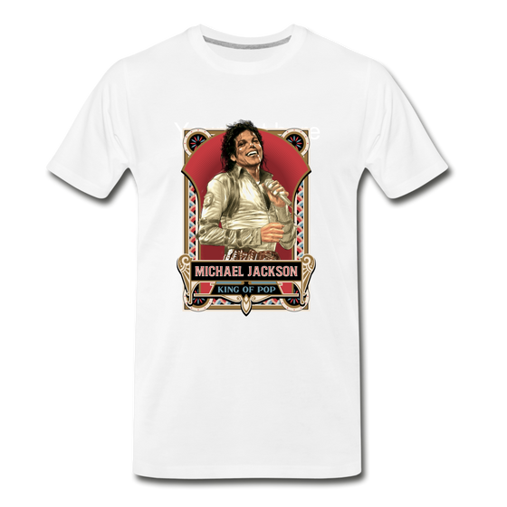 Legend T-Shirt | King Of Pop - white
