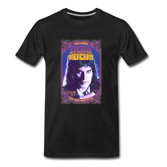 Legend T-Shirt | Freddie Mercury - black