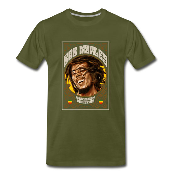 Legend T-Shirt | Bob Marley - olive green