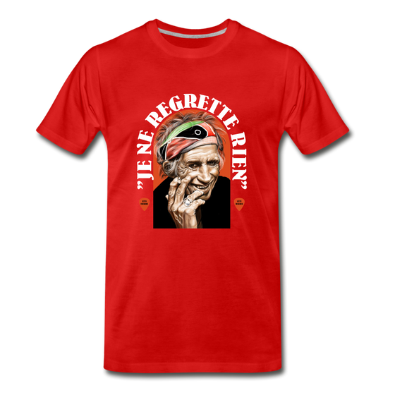 Legend T-Shirt | Keith Richards - red