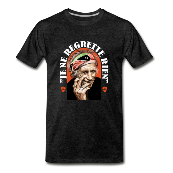 Legend T-Shirt | Keith Richards - charcoal grey