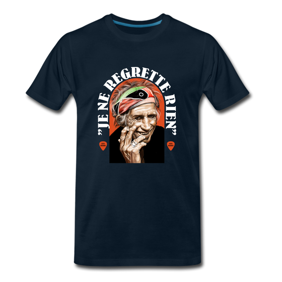 Legend T-Shirt | Keith Richards - deep navy