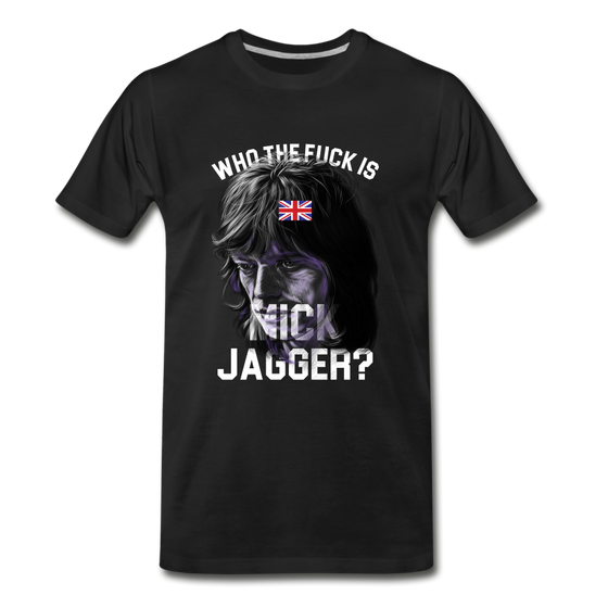 Legend T-Shirt | W.T.F Is Mick Jagger - black