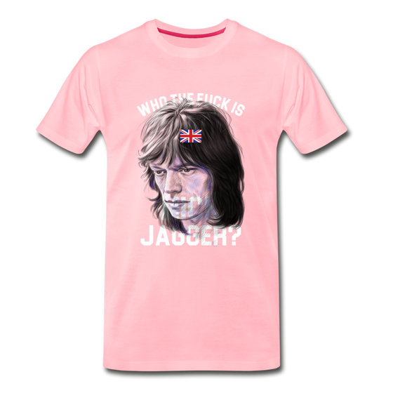 Legend T-Shirt | W.T.F Is Mick Jagger - pink
